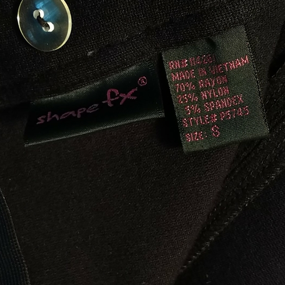 Vintage Shape FX Black Fit & Flare Skirt - Picture 3 of 6